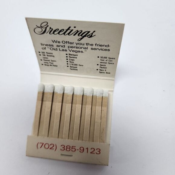 Vintage Lot Of 4 Las Vegas Casino Matchbooks - Picture 13 of 13